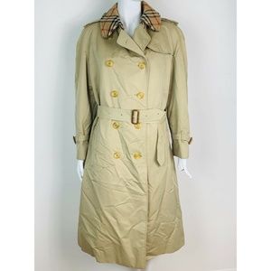 Burberry for Saks 5th Vintage Nova Trench Coat